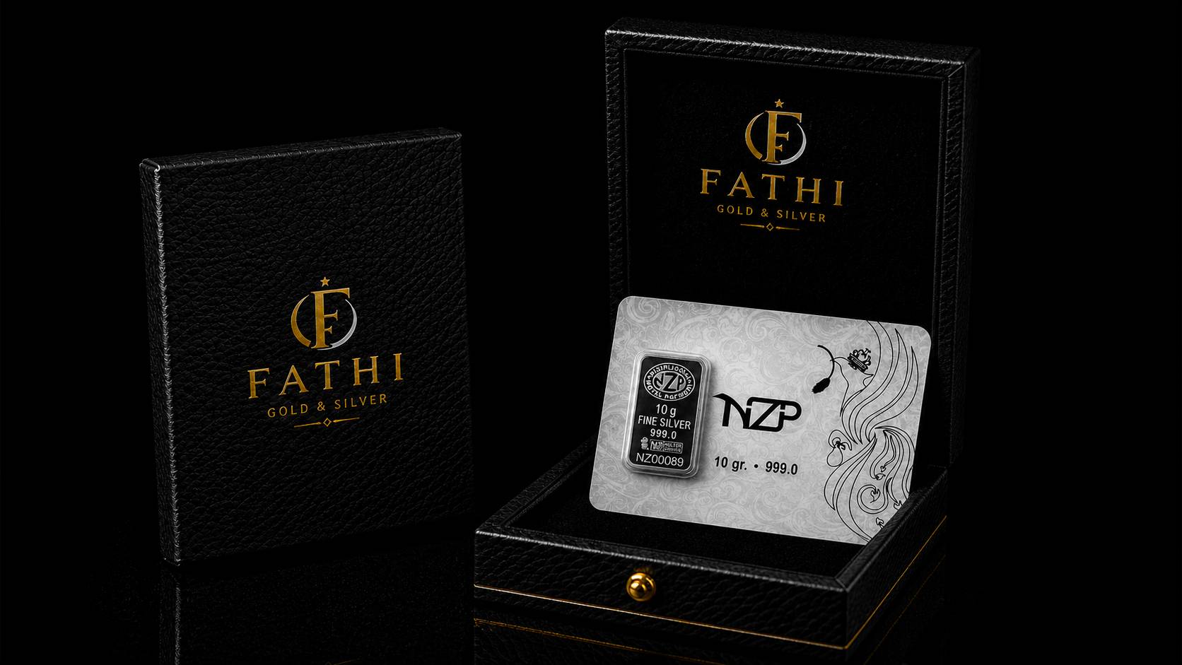 شمش نقره 10 گرمی NZP