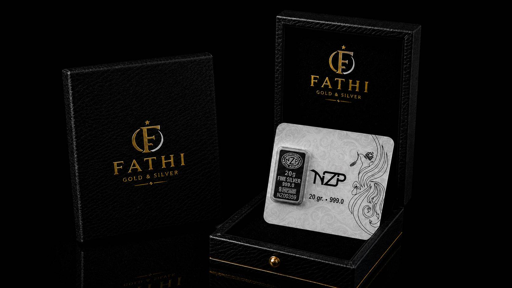 شمش نقره 20 گرمی NZP